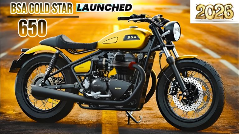 BSA Gold Powerful Bike Launching